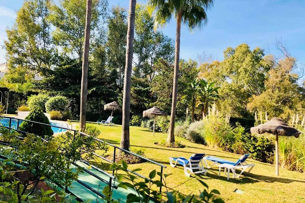 Puente Romano Bright Apt Terrace, Pool & Garden View Marbella Hiszpania